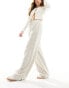 Фото #4 товара Stradivarius pull on casual trouser in beige