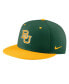 Men's Green Baylor Bears Aero True Baseball Performance Fitted Hat