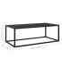 Фото #3 товара Coffee Table Black with Black Glass 39.4"x19.7"x13.8"