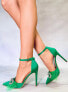 Фото #2 товара Туфли TRIANA GREEN Heel Bows Tulle