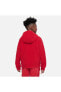 Фото #4 товара Sportswear Club Fleece 'Gym Red/White' Çocuk Sweatshirt DV3063-687