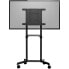 StarTech.com Mobile TV Cart - Portable Rolling TV Stand for 37-70" VESA Display (154lb/70kg) - TV Stand w/Shelf & Storage Compartment - Rotate/Tilt Display - Universal TV Mount on Wheels - 177.8 cm (70") - 200 x 200 mm - 600 x 400 mm - 0 - 5° - 90° - Black