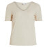 ფოტო #4 პროდუქტის VILA Sina short sleeve v neck T-shirt