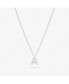 Silver Initial Necklace - Letter Necklace