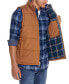 ფოტო #6 პროდუქტის Men's Flannel Lined Puffer Vest