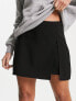 Фото #1 товара Pimkie side split skort in black