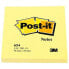 POST IT Removable sticky note pad 76x76 mm promotional pack 24+12 units