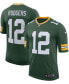 ფოტო #1 პროდუქტის Men's Green Bay Packers Aaron Rodgers Classic Limited Player Jersey