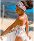 Girl One Piece Swimsuit Printed Flamingo - Child