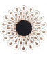 'Flower Burst' Bling Round Wall Mirror, 36" x 36"