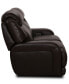 Фото #7 товара CLOSEOUT! Daventry 84" 2-Pc. Leather Sectional Sofa With 2 Power Recliners, Power Headrests And USB Power Outlet