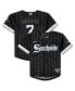 ფოტო #1 პროდუქტის Infant Unisex Tim Anderson Black Chicago White Sox City Connect Script Replica Jersey