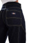 Dickies herndon loose fit denim jeans in dark blue