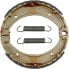 Фото #2 товара EBC Water Grooved Series Organic 801G Rear Brake Shoe