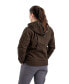 Фото #2 товара Plus Size Lined Softstone Duck Hooded Jacket