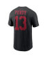 Men's Brock Purdy Black San Francisco 49ers Player Name and Number T-shirt