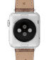 Фото #3 товара Ремешок для часов Coach Коричневый х/б ремешок для Apple Watch 38/40/41 мм