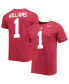 Фото #2 товара Men's Jameson Williams Crimson Alabama Crimson Tide 2022 NFL Draft Name and Number T-shirt