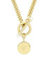 ფოტო #4 პროდუქტის Stella Imitation Pearl Initial Toggle Necklace