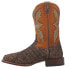 Dan Post Boots Dorsal Embroidered Square Toe Cowboy Mens Brown Casual Boots DP4