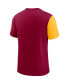 Men's Burgundy, Gold Washington Football Team Pop Performance T-shirt