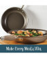 Advanced Home Hard-Anodized Nonstick Skillet Set, 2 Piece
