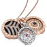 Цепочка Hot Diamonds Silver and Rose Gold Bead