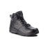 Фото #1 товара Мужские ботинки высокие демисезонные черные кожаные Nike Manoa Leather
