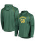 Фото #1 товара Men's Green Green Bay Packers Vintage-Like Logo Raglan Hoodie T-shirt