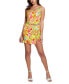 ფოტო #4 პროდუქტის Women's Sia Printed Sleeveless Corset Top