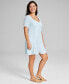 Фото #3 товара Women's Printed Button-Front Shirtdress, Created for Macy's
