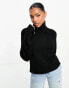 Фото #1 товара Pieces roll neck jumper in black