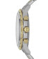 ფოტო #2 პროდუქტის Men's Chronograph Dean Two-Tone Stainless Steel Bracelet Watch 45mm FS4795