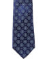 Фото #2 товара Canali Blue Silk Tie Men's Blue Os
