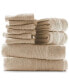 Фото #1 товара Bath Towel Collection, 100% Cotton Luxury Soft 10 Pc Set