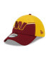 Men's Gold, Burgundy Washington Commanders 2023 Sideline 39THIRTY Flex Hat