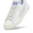 Фото #8 товара Puma Clyde Q3 Rhuigi 39330501 Mens White Leather Lifestyle Sneakers Shoes