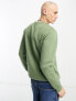 Фото #7 товара Billabong arch crew neck sweater in khaki