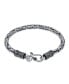 ფოტო #1 პროდუქტის Bali Byzantine Chain Link Bracelet Eye And Hook Antiqued 925 Sterling Silver For Women Men Teen Hand Crafted Made In Thailand 7 inch