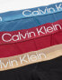 Фото #2 товара Calvin Klein modern structure cotton trunks 3 pack in multi