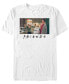 Фото #1 товара Men's Friends Monica and Friends Logo Short Sleeves T-shirt