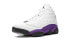 Фото #4 товара Кроссовки высокие Nike Air Jordan 13 Retro Lakers (Белый, Фиолетовый)