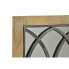 Фото #3 товара Настенное зеркало DKD Home Decor Коричневый Чёрный Металл Ббереза Натуральный Окно 60 x 3 x 95 cm