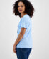 Фото #2 товара Women's Sailboat Spirit Tee, Created for Macy's