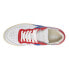 Фото #7 товара Diadora Mi Basket Row Cut Lace Up Mens Red, White Sneakers Casual Shoes 176282-