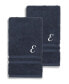 Фото #1 товара Textiles Turkish Cotton Personalized 2 Piece Denzi Hand Towel Set, 30" x 16"