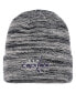 ფოტო #1 პროდუქტის Men's Black, White Washington Capitals Marled Cuffed Knit Hat