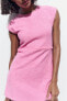 Фото #5 товара Жаккардовое платье с рельефным узором ZARA