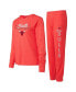 ფოტო #1 პროდუქტის Women's Red Chicago Bulls Meter Pullover Hoodie and Pants Set