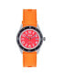 ფოტო #1 პროდუქტის Men Gage Rubber Watch - Red/Orange, 42mm
